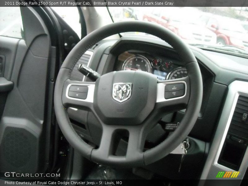  2011 Ram 1500 Sport R/T Regular Cab Steering Wheel
