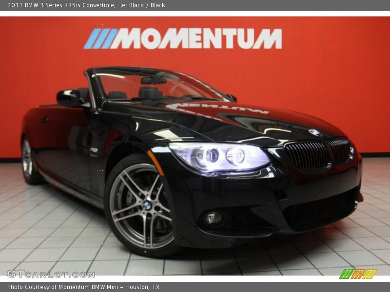 Jet Black / Black 2011 BMW 3 Series 335is Convertible