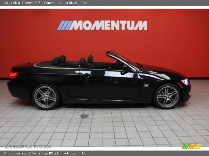 Jet Black / Black 2011 BMW 3 Series 335is Convertible