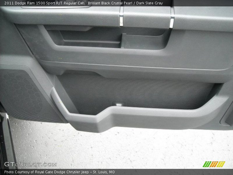 Brilliant Black Crystal Pearl / Dark Slate Gray 2011 Dodge Ram 1500 Sport R/T Regular Cab