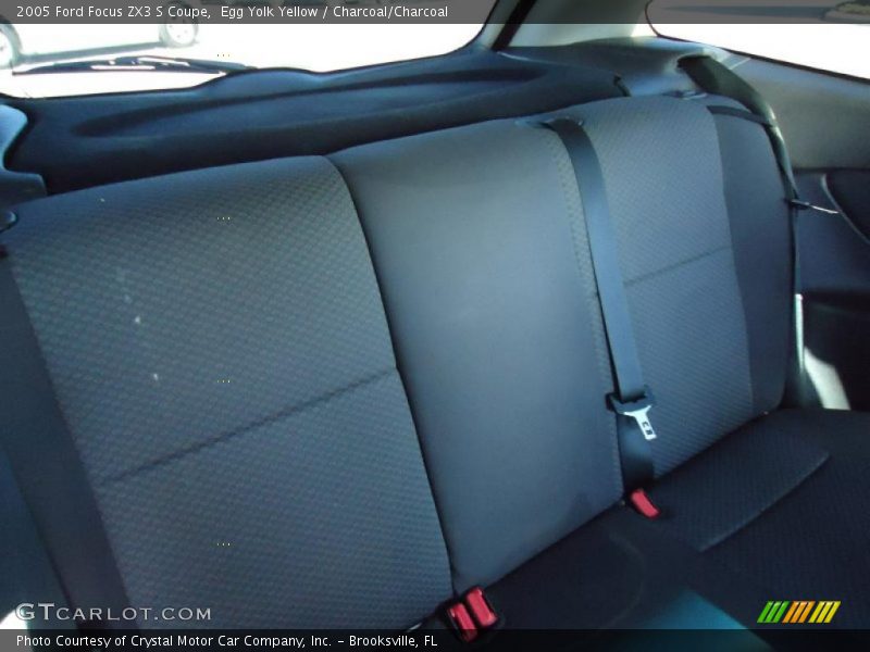 Egg Yolk Yellow / Charcoal/Charcoal 2005 Ford Focus ZX3 S Coupe