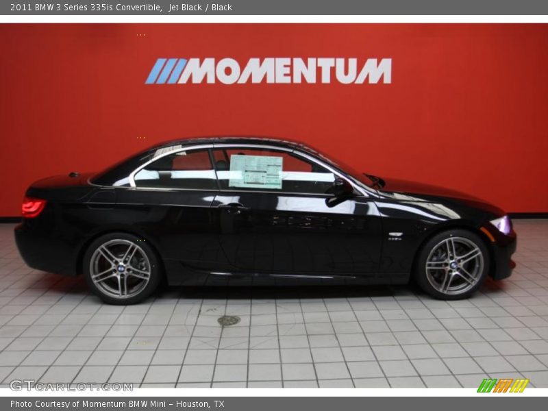 Jet Black / Black 2011 BMW 3 Series 335is Convertible