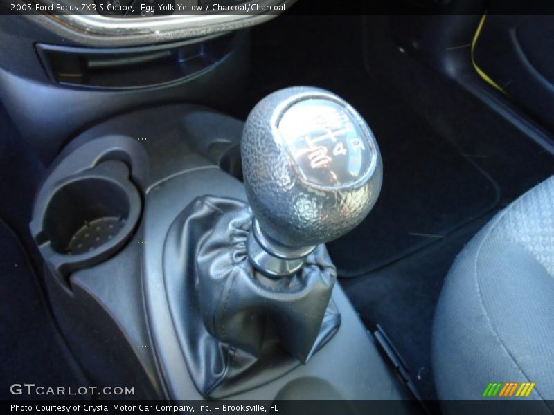 Egg Yolk Yellow / Charcoal/Charcoal 2005 Ford Focus ZX3 S Coupe
