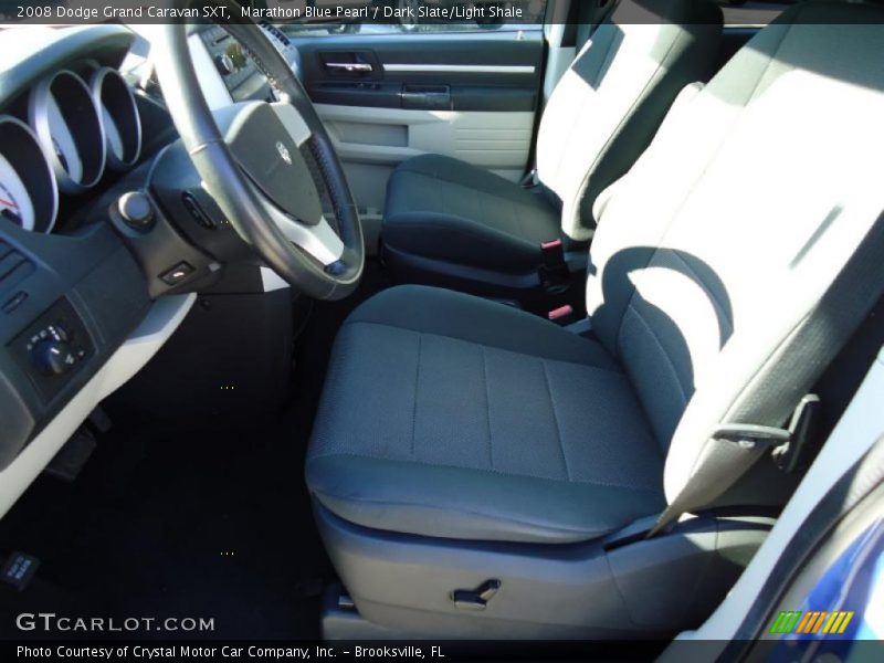 Marathon Blue Pearl / Dark Slate/Light Shale 2008 Dodge Grand Caravan SXT