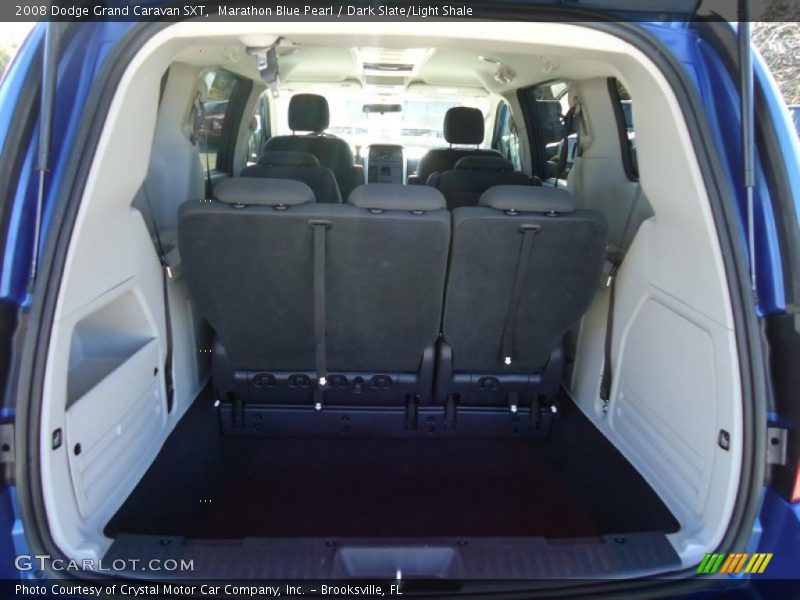 Marathon Blue Pearl / Dark Slate/Light Shale 2008 Dodge Grand Caravan SXT