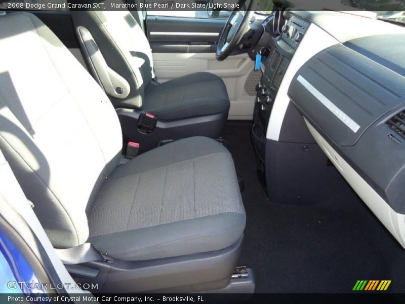 Marathon Blue Pearl / Dark Slate/Light Shale 2008 Dodge Grand Caravan SXT