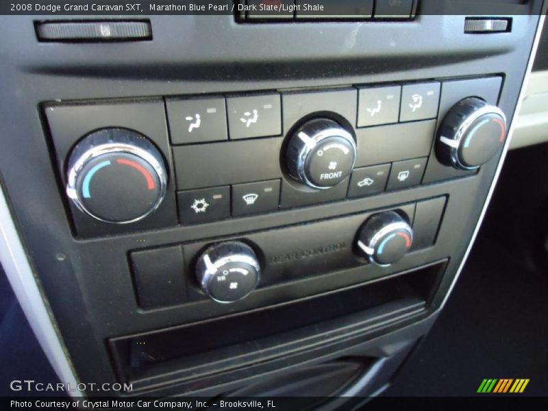 Marathon Blue Pearl / Dark Slate/Light Shale 2008 Dodge Grand Caravan SXT