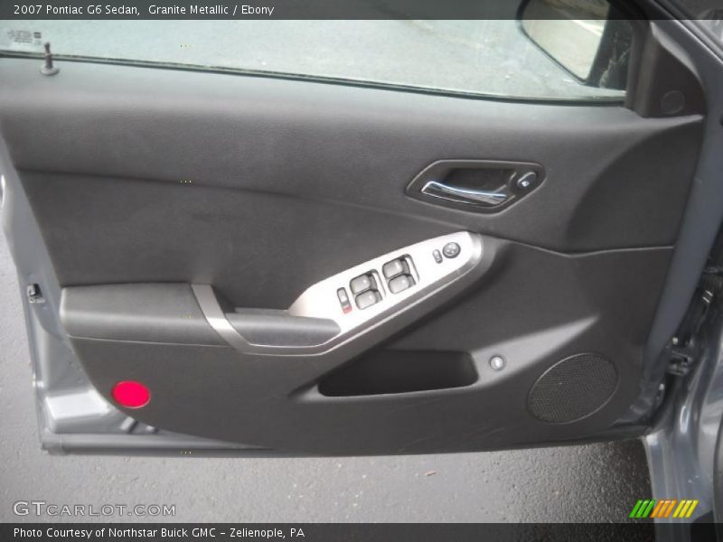 Granite Metallic / Ebony 2007 Pontiac G6 Sedan