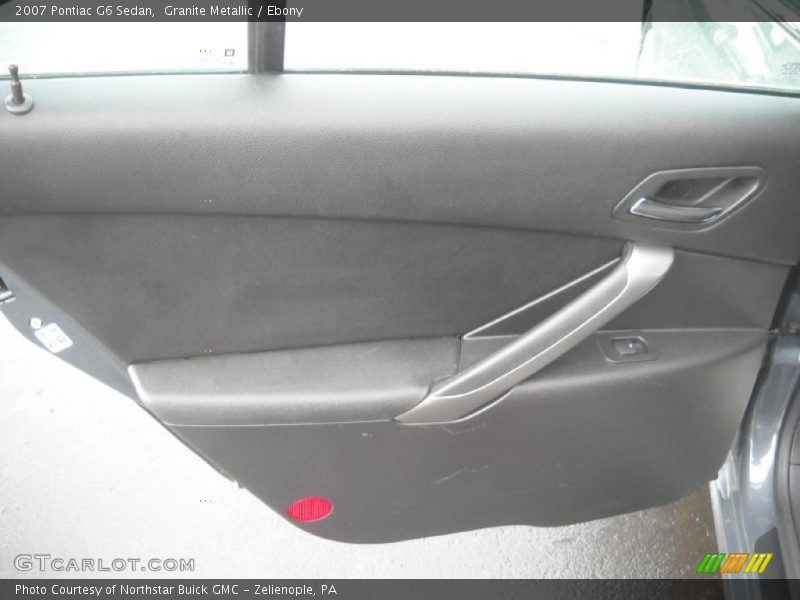 Granite Metallic / Ebony 2007 Pontiac G6 Sedan