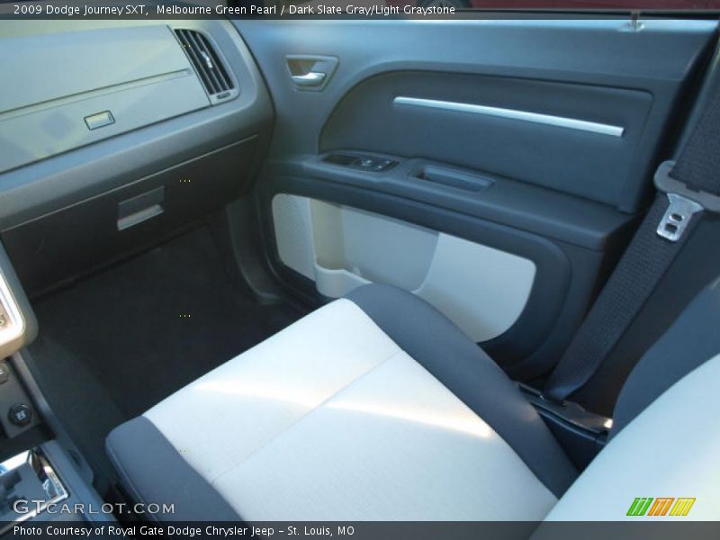 Melbourne Green Pearl / Dark Slate Gray/Light Graystone 2009 Dodge Journey SXT