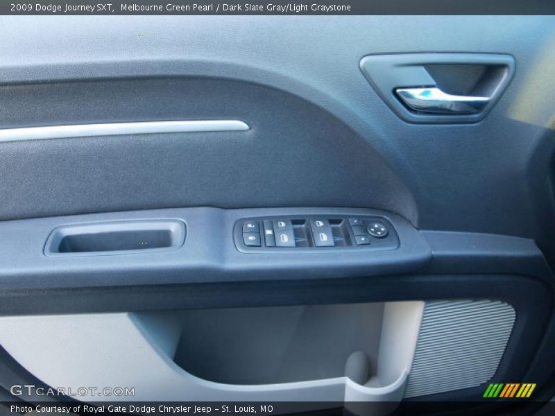 Melbourne Green Pearl / Dark Slate Gray/Light Graystone 2009 Dodge Journey SXT