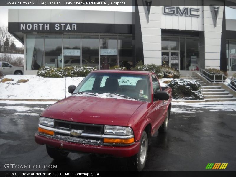 Dark Cherry Red Metallic / Graphite 1999 Chevrolet S10 Regular Cab