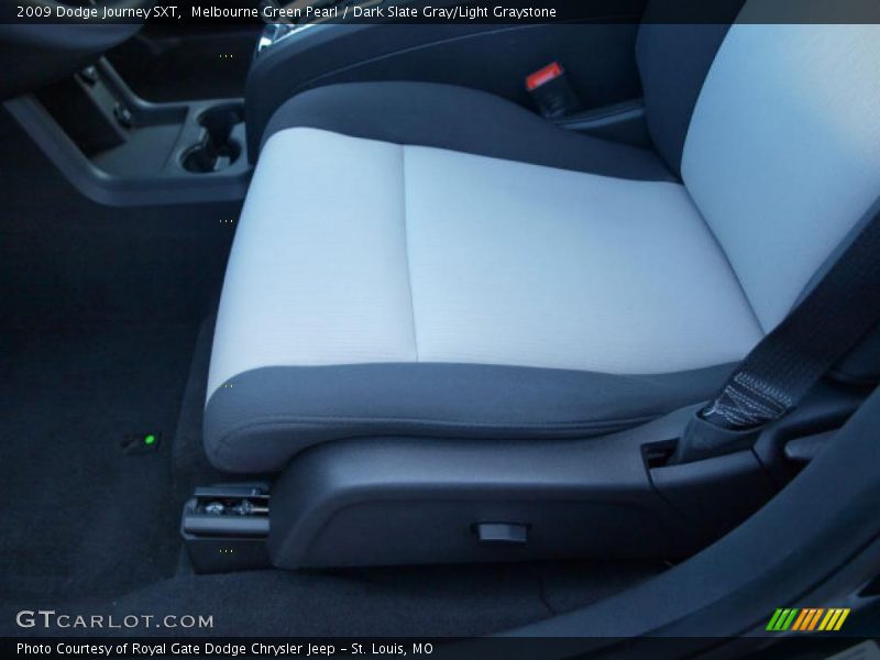 Melbourne Green Pearl / Dark Slate Gray/Light Graystone 2009 Dodge Journey SXT