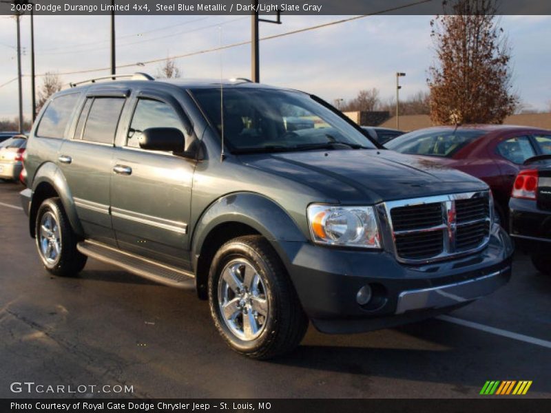 Front 3/4 View of 2008 Durango Limited 4x4