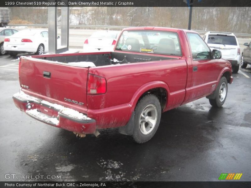 Dark Cherry Red Metallic / Graphite 1999 Chevrolet S10 Regular Cab