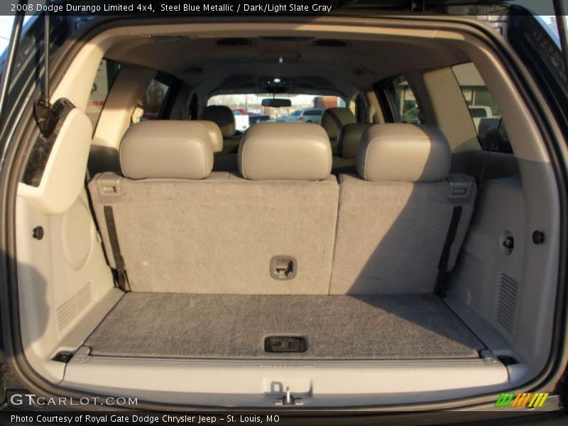 Steel Blue Metallic / Dark/Light Slate Gray 2008 Dodge Durango Limited 4x4