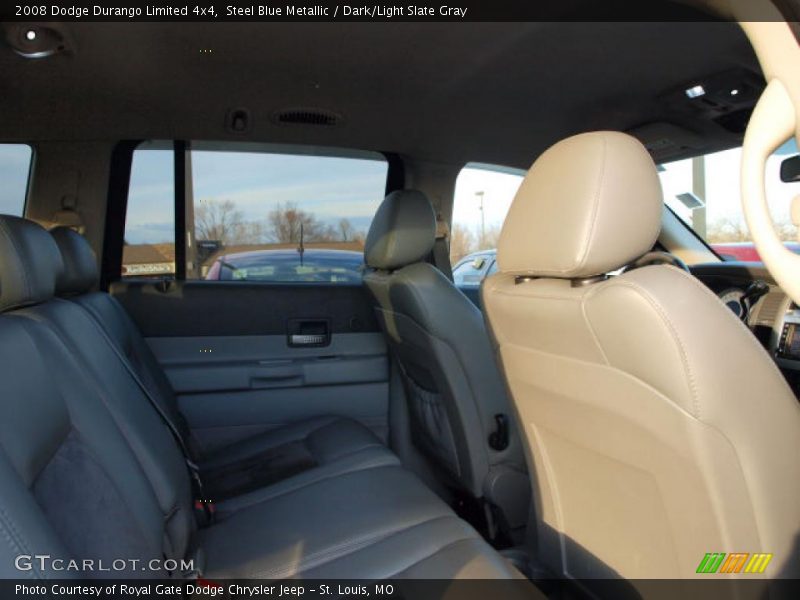 Steel Blue Metallic / Dark/Light Slate Gray 2008 Dodge Durango Limited 4x4