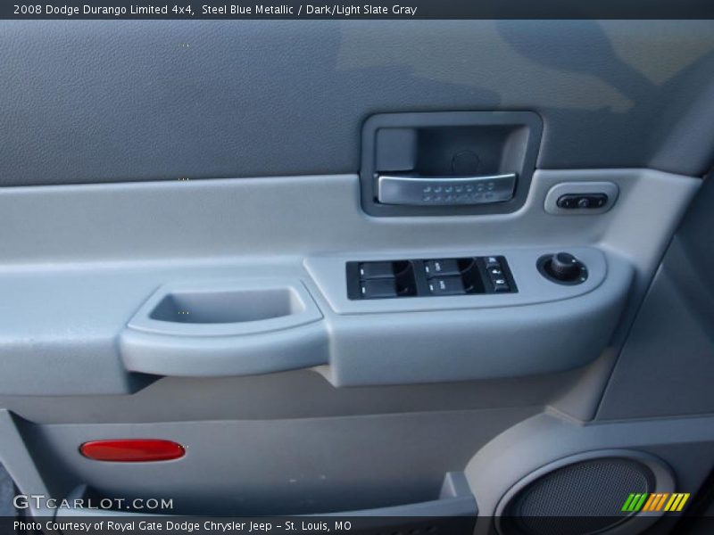 Steel Blue Metallic / Dark/Light Slate Gray 2008 Dodge Durango Limited 4x4