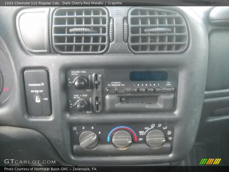 Dark Cherry Red Metallic / Graphite 1999 Chevrolet S10 Regular Cab