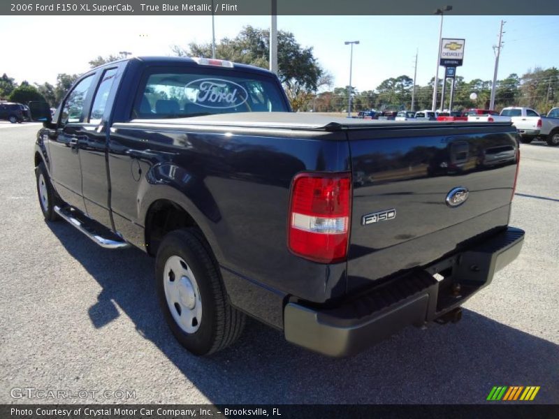 True Blue Metallic / Flint 2006 Ford F150 XL SuperCab