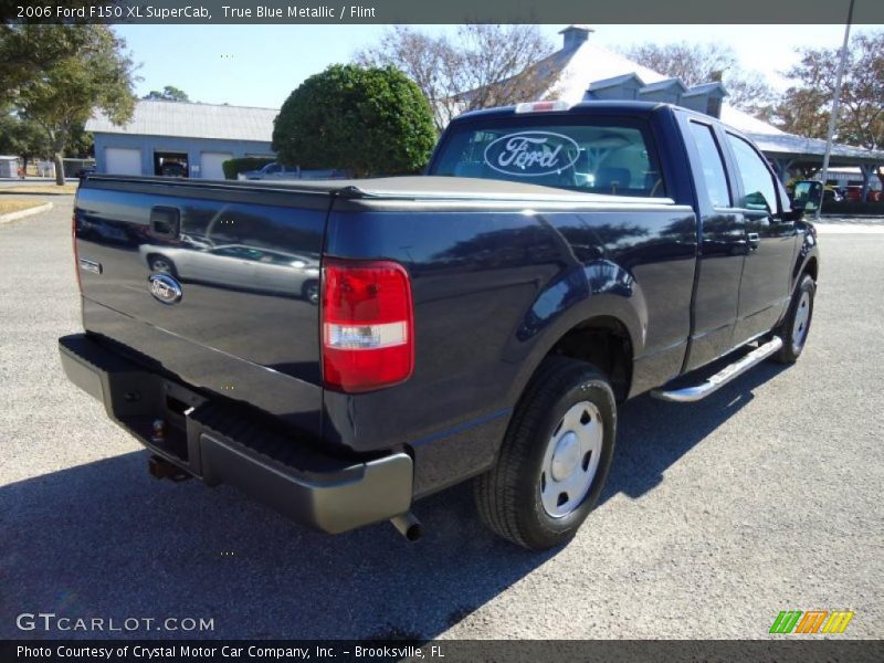 True Blue Metallic / Flint 2006 Ford F150 XL SuperCab