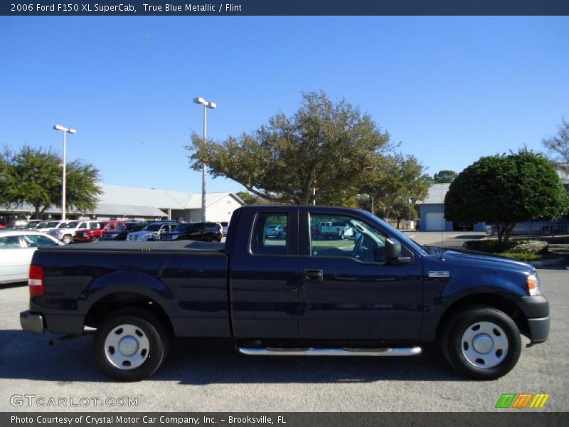 True Blue Metallic / Flint 2006 Ford F150 XL SuperCab