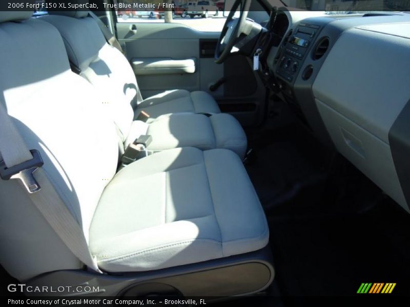 True Blue Metallic / Flint 2006 Ford F150 XL SuperCab