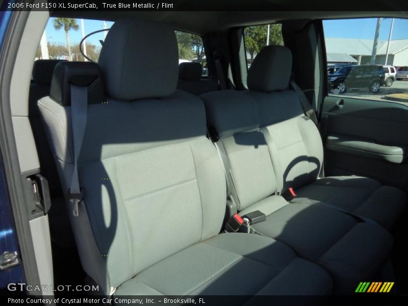 True Blue Metallic / Flint 2006 Ford F150 XL SuperCab