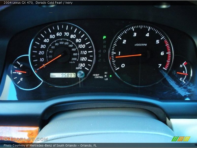 Dorado Gold Pearl / Ivory 2004 Lexus GX 470