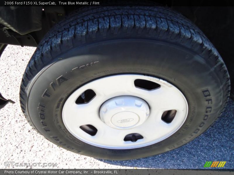 True Blue Metallic / Flint 2006 Ford F150 XL SuperCab