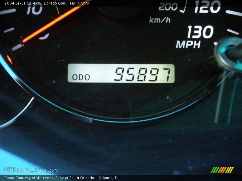 Dorado Gold Pearl / Ivory 2004 Lexus GX 470