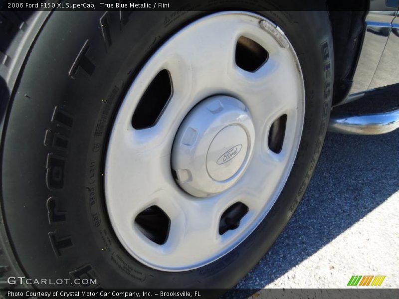 True Blue Metallic / Flint 2006 Ford F150 XL SuperCab