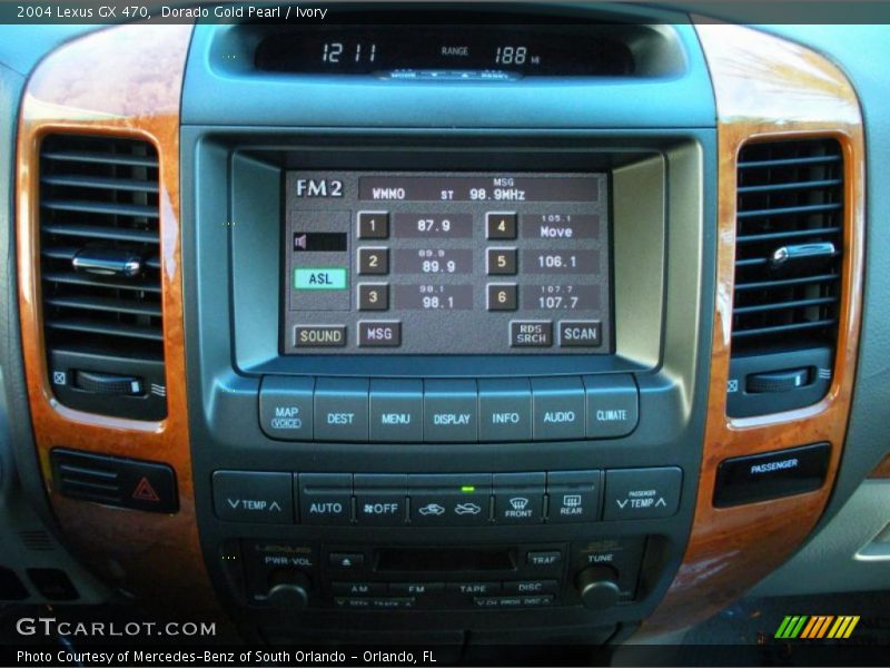 Dorado Gold Pearl / Ivory 2004 Lexus GX 470