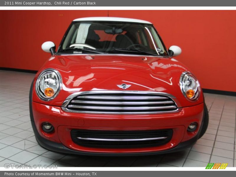 Chili Red / Carbon Black 2011 Mini Cooper Hardtop