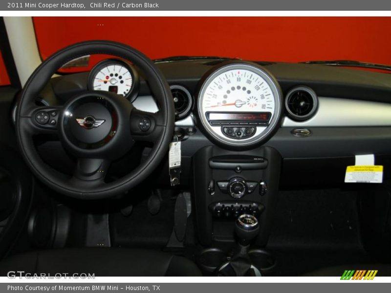 Chili Red / Carbon Black 2011 Mini Cooper Hardtop