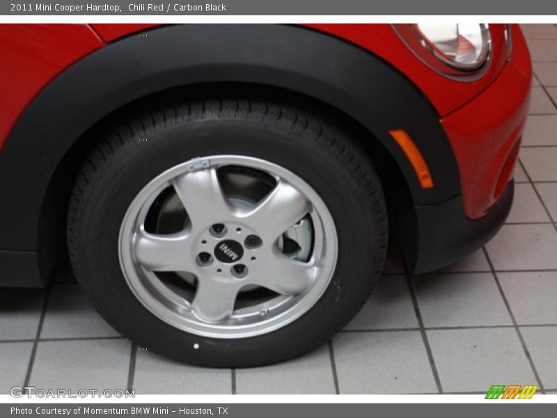 Chili Red / Carbon Black 2011 Mini Cooper Hardtop