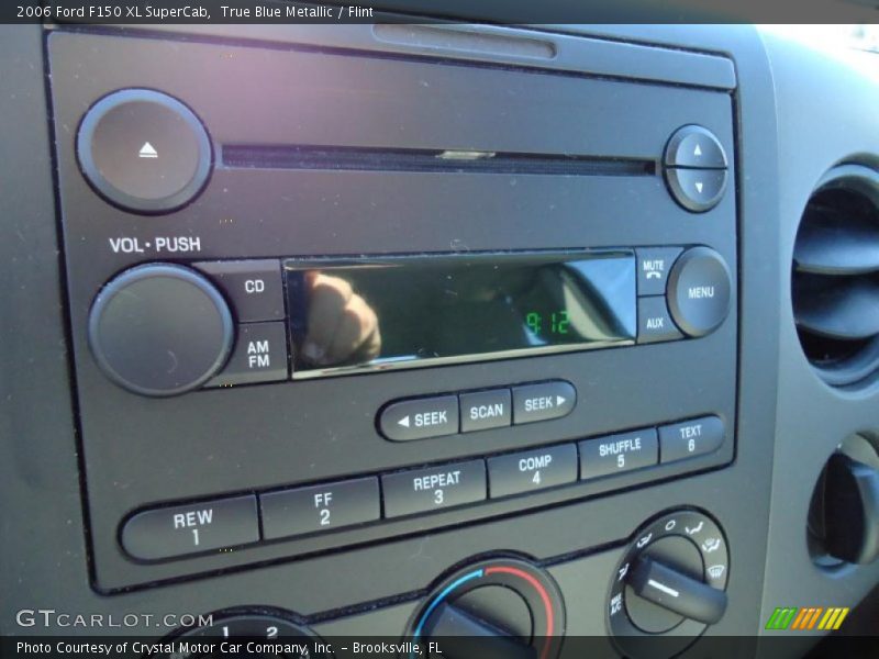 True Blue Metallic / Flint 2006 Ford F150 XL SuperCab