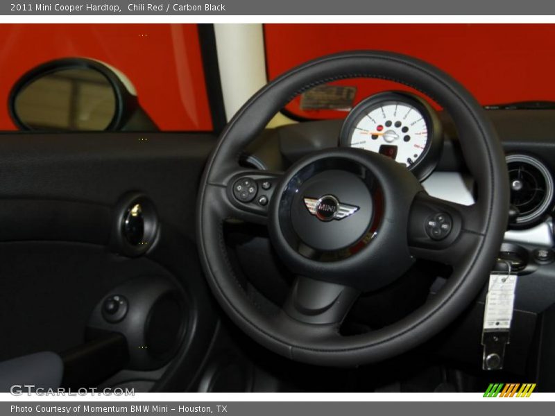 Chili Red / Carbon Black 2011 Mini Cooper Hardtop