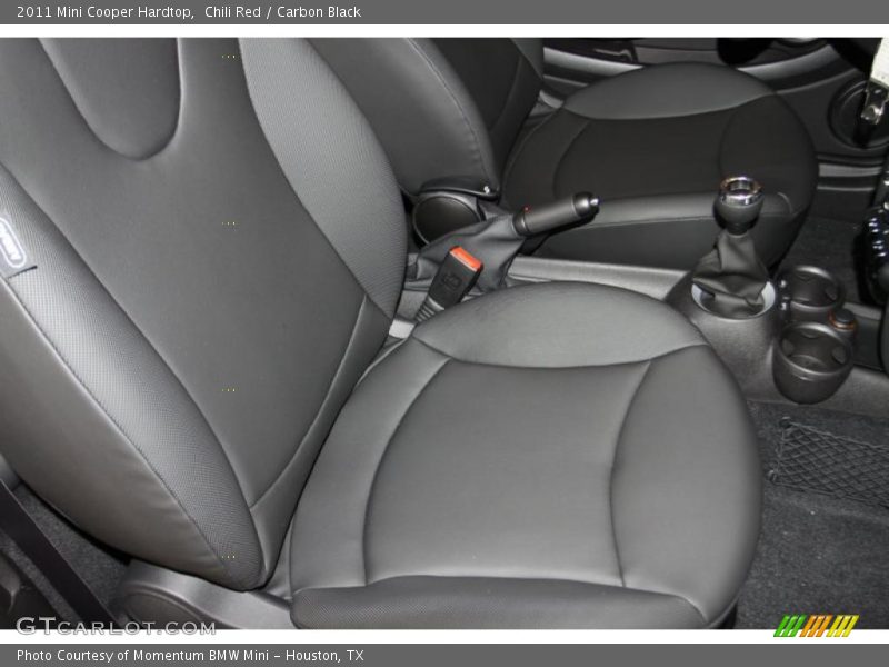 Chili Red / Carbon Black 2011 Mini Cooper Hardtop