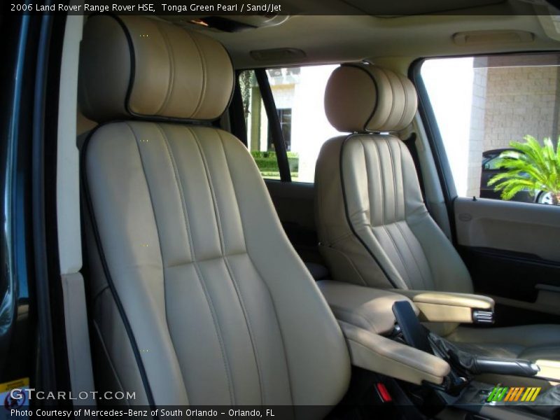 Tonga Green Pearl / Sand/Jet 2006 Land Rover Range Rover HSE