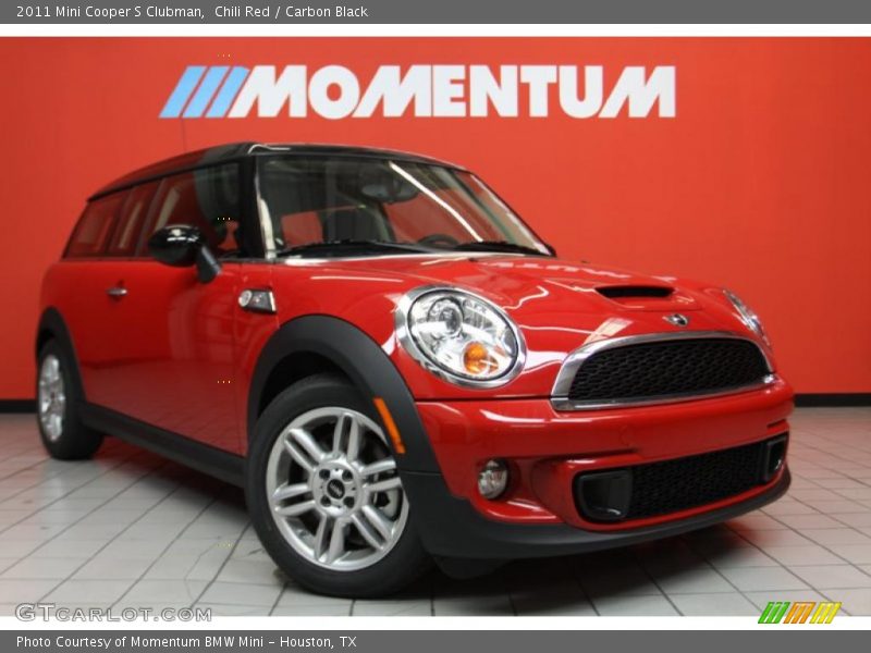 Chili Red / Carbon Black 2011 Mini Cooper S Clubman