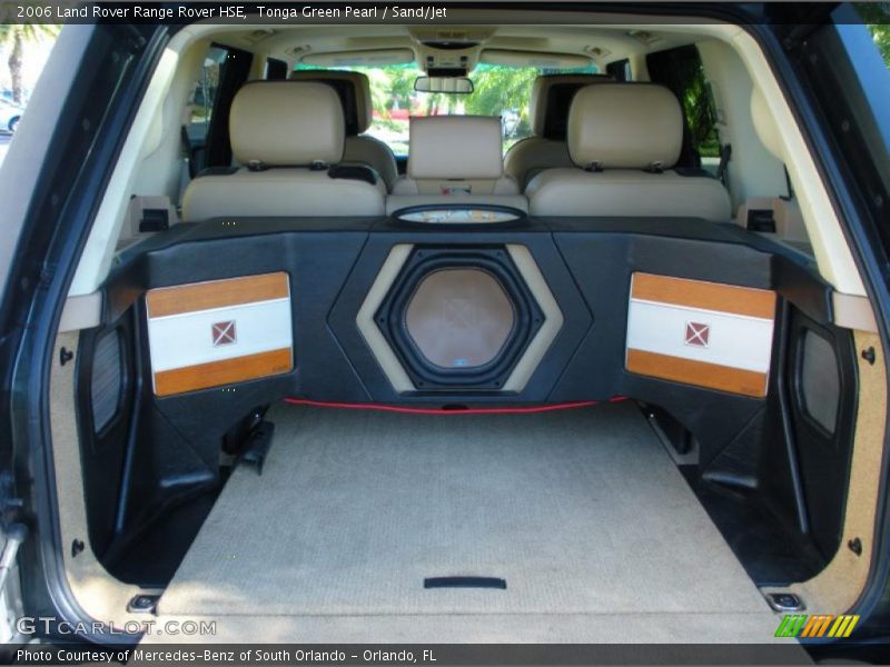 Tonga Green Pearl / Sand/Jet 2006 Land Rover Range Rover HSE