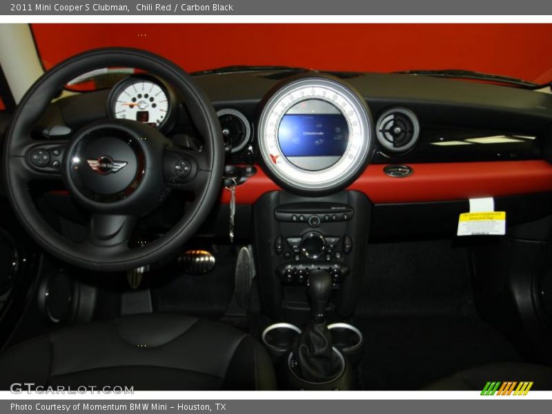 Dashboard of 2011 Cooper S Clubman