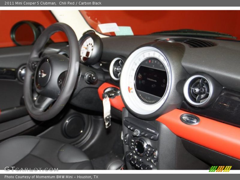 Chili Red / Carbon Black 2011 Mini Cooper S Clubman
