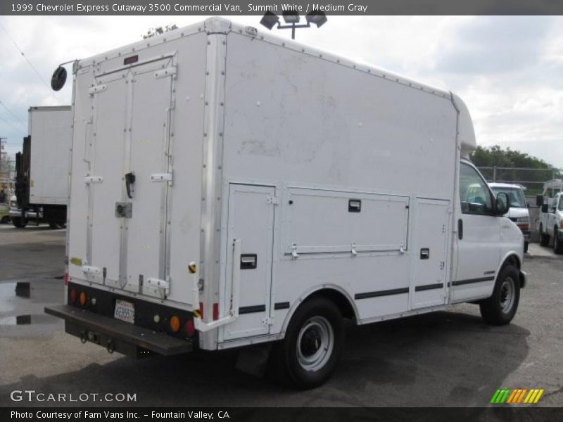 Summit White / Medium Gray 1999 Chevrolet Express Cutaway 3500 Commercial Van