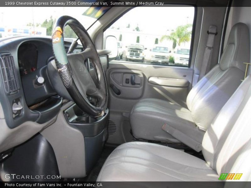 Summit White / Medium Gray 1999 Chevrolet Express Cutaway 3500 Commercial Van