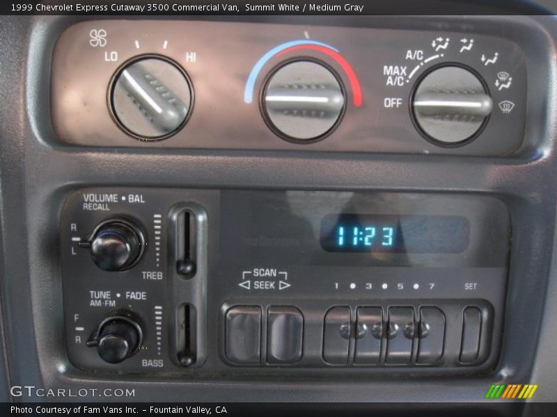 Summit White / Medium Gray 1999 Chevrolet Express Cutaway 3500 Commercial Van