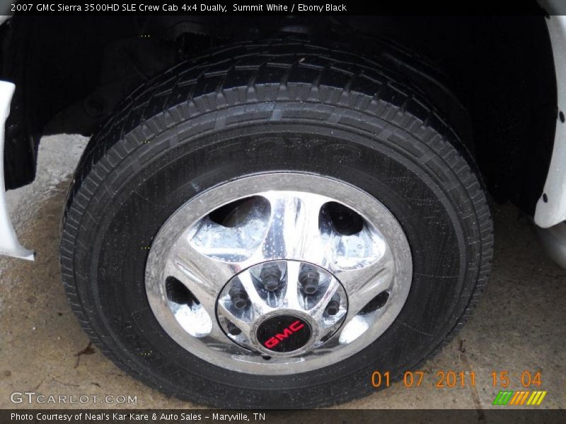  2007 Sierra 3500HD SLE Crew Cab 4x4 Dually Wheel
