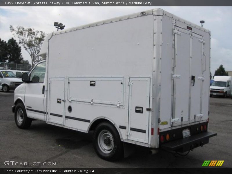Summit White / Medium Gray 1999 Chevrolet Express Cutaway 3500 Commercial Van