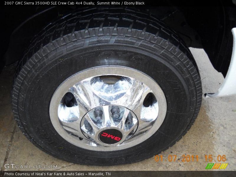  2007 Sierra 3500HD SLE Crew Cab 4x4 Dually Wheel